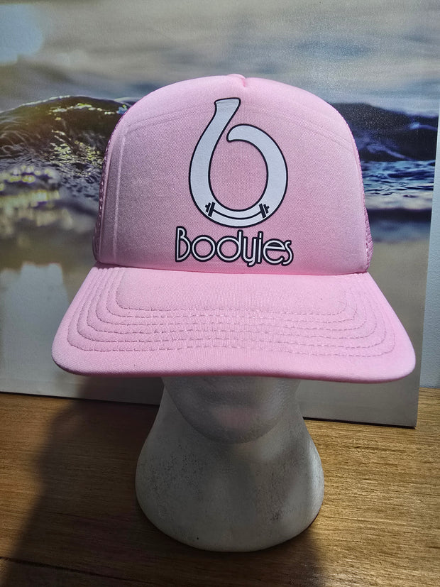 Bodyies Trucker Cap - Pink/White